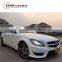 CLS CLASS w218 CLS63 body kit fit for CLS300 CLS350 up to CLS63 with hood scoop front grille bumpers difffuser and muffler tips