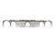 Black color car front bumper face lift grille for V W Golf 1 front grille mesh design ABS material  modified spare parts
