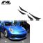 Modify Luxury Dry Carbon Fiber Car Front Bumper Air Canards for Porsche 911 991 GT3 RS 2-Door 2017-2018