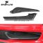 2pcs/set Carbon Fiber Front Splitter Diffuser for Ferrari 458 Italia Roadster Convertible