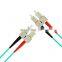 Fiber Optic Patch Cord Om4 Om3 10 Gigabit Multimode LC To LC Optic Fiber Patch Cord