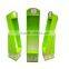 Eye catching advertising shopping mall cardboard key chain display rack