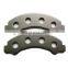 D826 High Quality Steel Stamping Car Spare Parts Brake System Brake Pad Back Plate for ISUZU