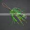 New product high carbon steel assist hook fishing hook silicone skirt fishing accessories fishing skirts silicone rubber tails