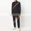 Wholesale customized brand men's casual sports round neck long-sleeved casual loose t-shirt + pants 2-piece suit