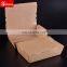 Disposable Printed Craft Paper Board Food Packing Lunch Boxes Food & Beverage Packaging UV Coating Varnishing Embossing Stamping