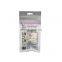 Resealable 3 Side Seal pouch plastic small mylar bags with logo colorful zipper bags