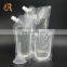 Liquid packaging plastic packaging bag water pouch with spout