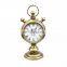 stainless steel rectangle table clock