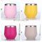 High Quality Bulk Egg shaped Stainless steel Tumbler cups