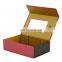 High End Box 420 x 330 X110 Hamper Box Custom Cardboard Foldable Paper Gift Boxes With Magnetic Catch