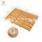 Bath Shower Mat Bamboo Bathroom Floor Non-Sliding Square Spa Sauna Mat