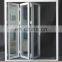 Superhouse 48 Inches Exterior Doors Double Glaze Fireproof Industrial Folding Glass Door Bifold Patio Garage Door Transparent