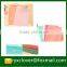 A4 PP Plastic Waterproof Candy Colored Smile Document bag/ Envelope Folder