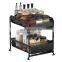 Cabinet Pull Out Organizer Kitchen Bathroom Sliding Drawer Shelf Under Sink Seasoning Accessories Storage  Rack