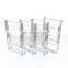 Hot indoor  metal landing wing shape stainless steel hanger clothes stand clothes drying rack