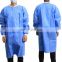 Disposable non-woven SMS lab coat wear one-time visit work clothes blue  Hubei Xiantao manufacturers wholesale