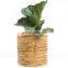 Hot Sale Vintage Rattan Planter Basket/Wicker Plant Pots Rattan Plant Holder and Waste Bin Wholesale