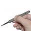 Precision stainless steel hard anti-static tweezers Bird's nest hair picking clip Maintenance tweezers Pointed elbow with texture ESD-13 tweezers