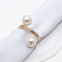 Elegant Pearl Napkin Ring Wedding Dinner Table Accessories Decoration
