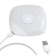 15W Fast Charge Quik Charging Station Glass Wireless Charger Type-C Input Smartphones Multi-Function Integrated Includes Holder