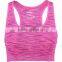 New arrivial padded sexy seamless yoga sport bra