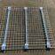 Hot Dip Steel Storage Warehouse Galvanized Metal Waterfall Wire Pallet Rack Welded Mesh Flared Decking Railing Pallet For Sale