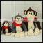 wholesale unstuffed plush animals monkey toys