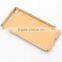 Metal Bumper Frame Lichee Pattern Leather phone case for HUAWEI P8