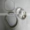 100W oval LED borosilicate glass lens with street light 120x60 degree