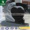 Natural headstone black granite best price
