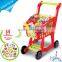 Supermarket Kids Shopping toy cart With 27 Accessories