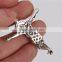 2015 fashion jesus cross 925 silver pendant necklace
