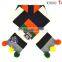 Wholesale Fashion Boys Girls Children Autumn Winter Knitted Scarf with Colorful Balls