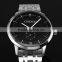 Relogios masculino steel quartz watch men, men dress watch WA060