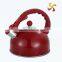 2.5L stainless steel bells kettle with colorful body and handle
