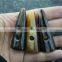 Sedex Audited Factory 2 Pillar Resin Horn Toggle button, polyester Toggle Button
