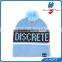 customize colorful kids knit pompom beanie