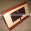 Packaging box elegant wooden coin box