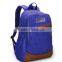 2014 Hot Sale Polyester Backpack Bag, Fashion PU Trim Backpack Bag