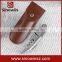 Double hinged metal opener for wine