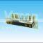 Dongguan Yxcon 21pin 21W4 right angle female plugboard high quality D-SUB connector