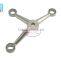 Three-arm 2102 304 316Stainless steel spiders for glass fixing