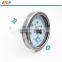 Back connection bimetal thermometer water pipe temperature gauge