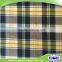 100 cotton plaid shirting fabric for men shirting fabric