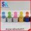 essential oil square glass bottle 30ml 50ml with aluminum screw cap
