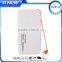 4000mAh 5V 1A External Battery Backup Battery Stylish Power Bank for Mobile Phone