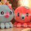 Cute stuffed animal toy various color octopus plush toy