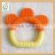 Soft Baby Teething Toy Food Grade BPA Free Rubber Silicone Teether for Baby Teethin