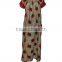 Women Cotton Nightdress Floral Printed Long Nightgown